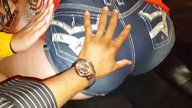 XXX אין רישום  גבר בר מזל סקס בוגר סרט מין חינם בבית עם בלונדינית